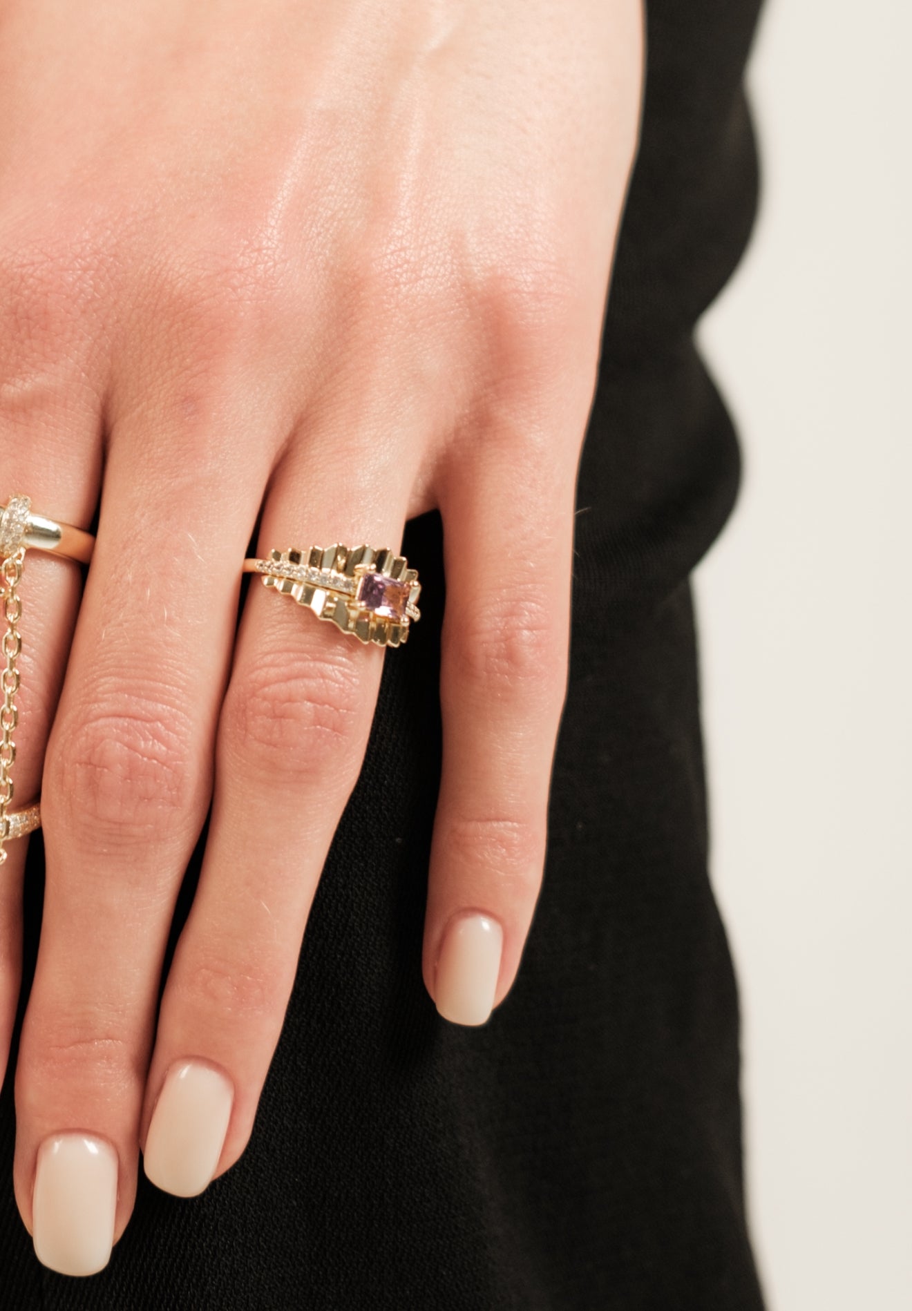 Celeste Lavender Ring