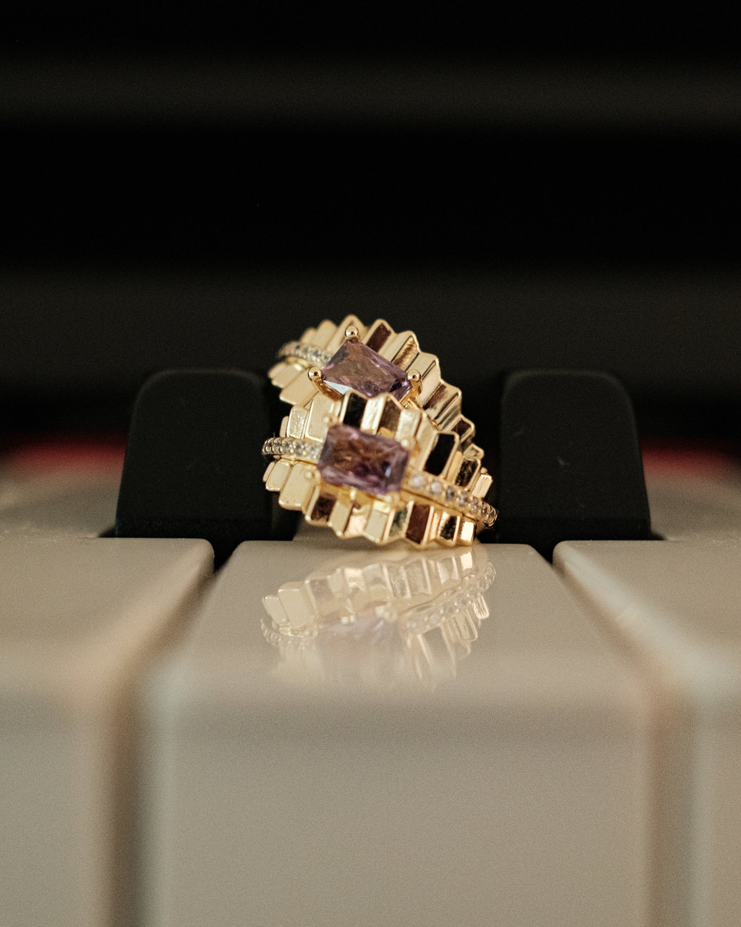 Celeste Lavender Ring