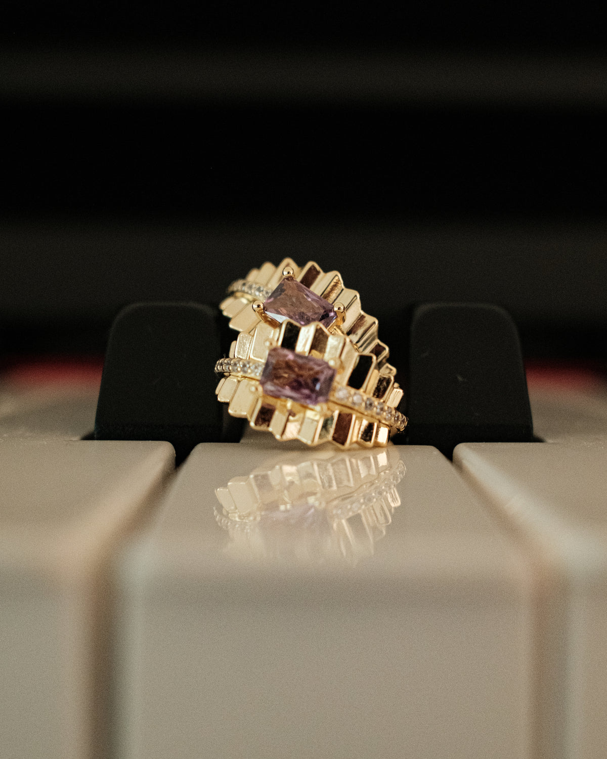Celeste Lavender Ring