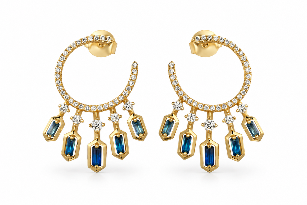 Blue Vaya Earrings