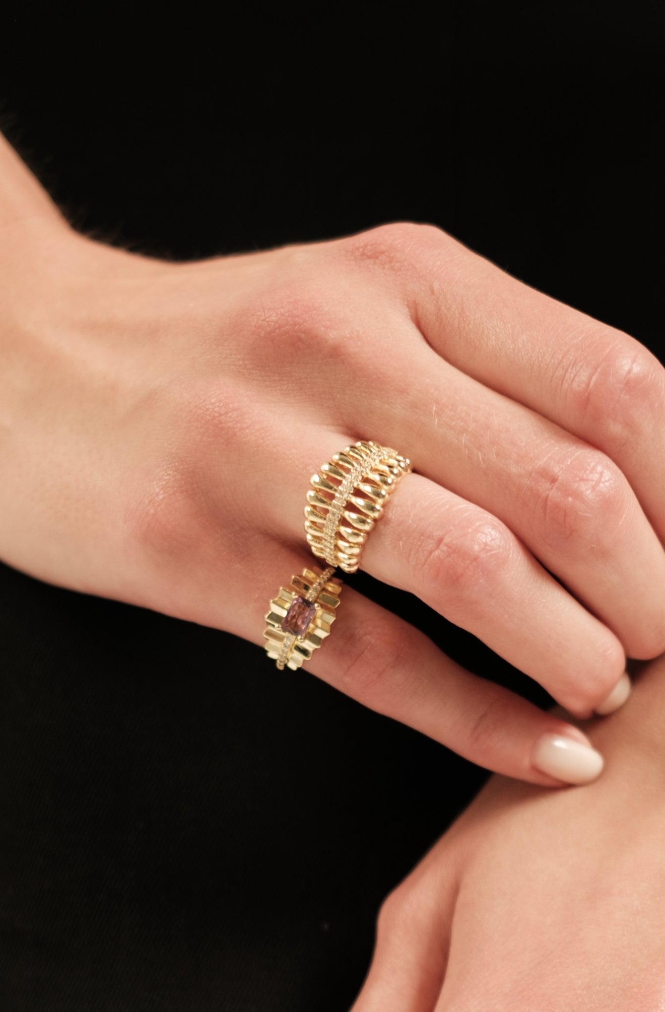 Celeste Lavender Ring